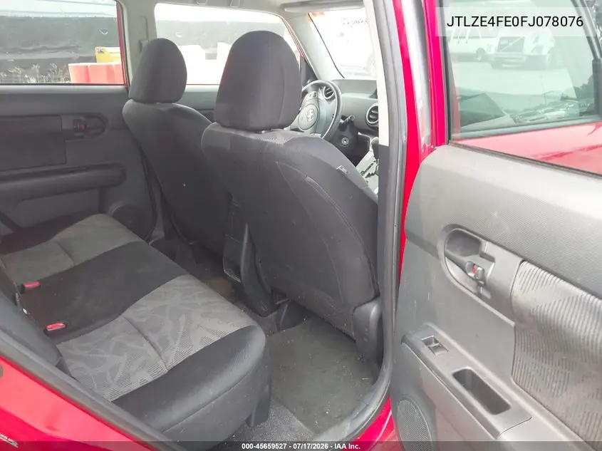2015 Scion Xb VIN: JTLZE4FE0FJ078076 Lot: 45659527