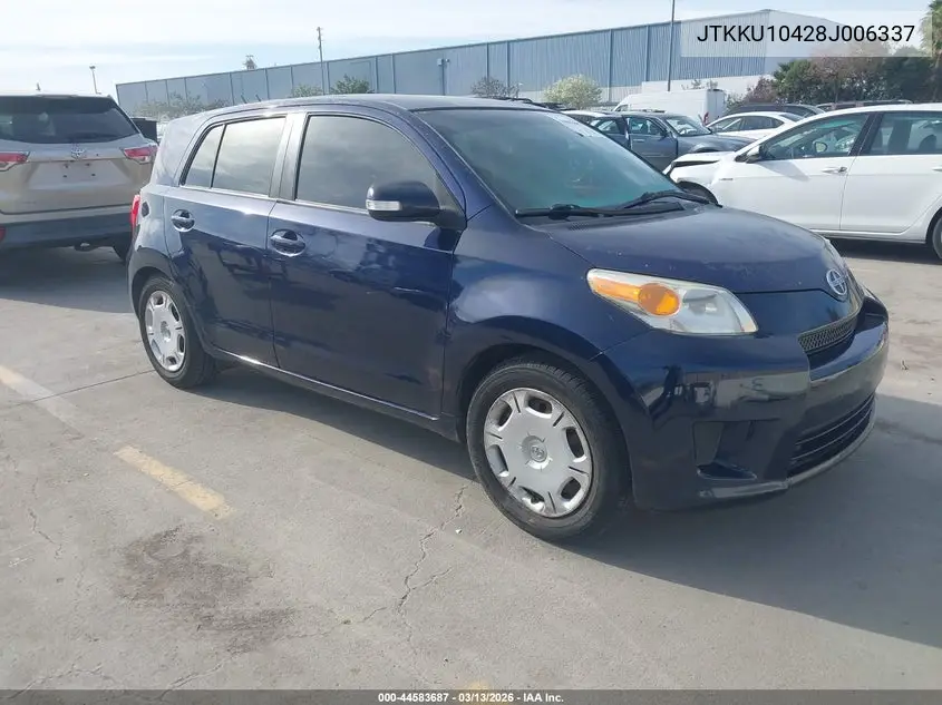 2008 Scion Xd VIN: JTKKU10428J006337 Lot: 44583687