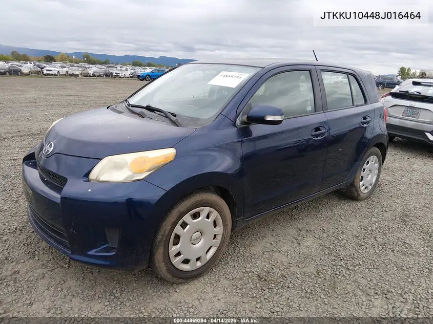 2008 Scion Xd VIN: JTKKU10448J016464 Lot: 44869394