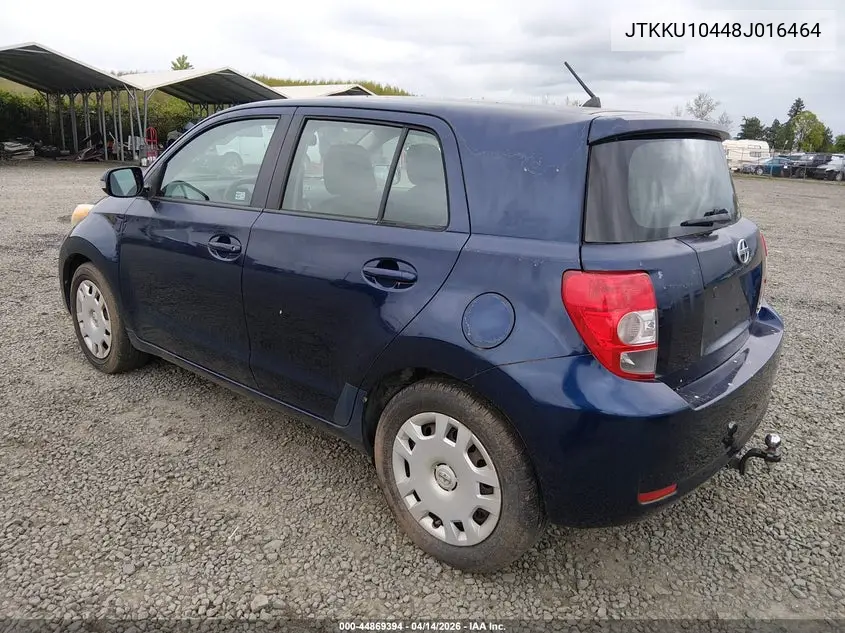 2008 Scion Xd VIN: JTKKU10448J016464 Lot: 44869394