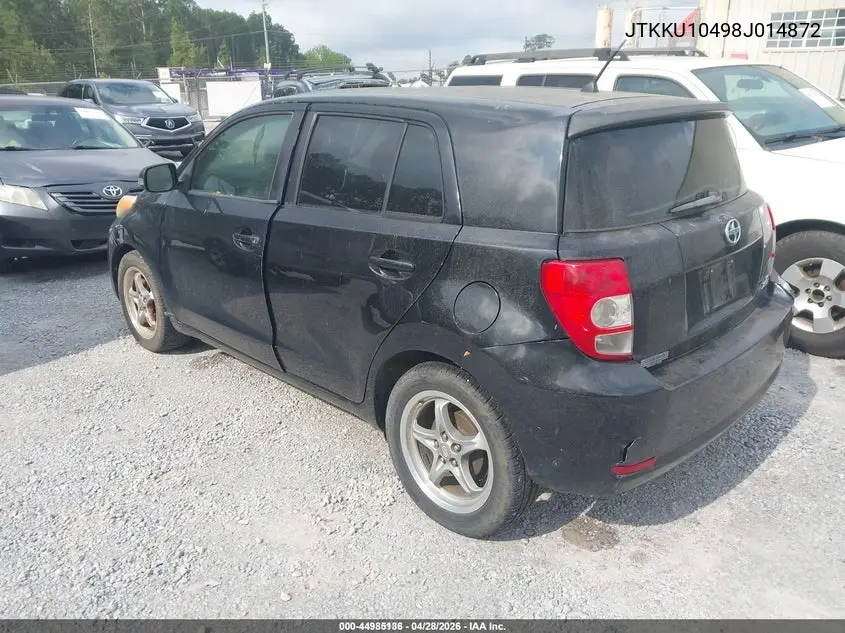 2008 Scion Xd VIN: JTKKU10498J014872 Lot: 44985136
