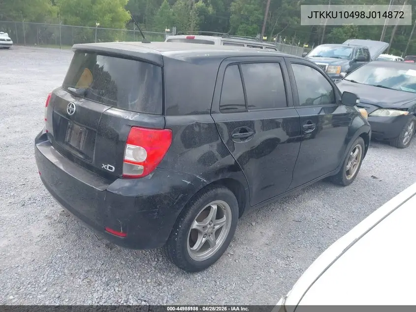 2008 Scion Xd VIN: JTKKU10498J014872 Lot: 44985136
