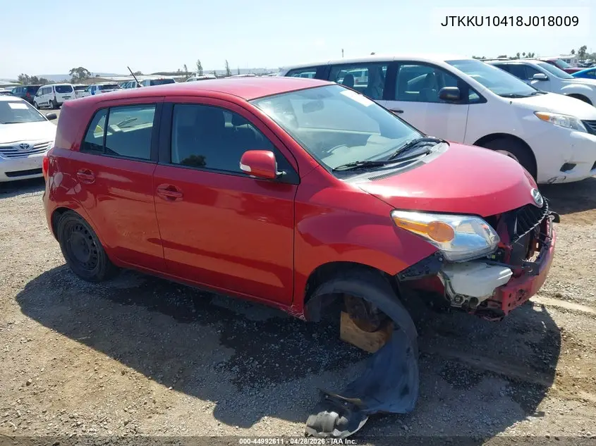2008 Scion Xd VIN: JTKKU10418J018009 Lot: 44992611
