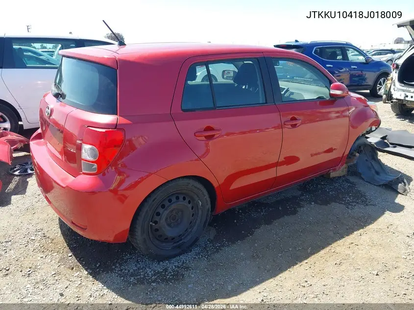 2008 Scion Xd VIN: JTKKU10418J018009 Lot: 44992611