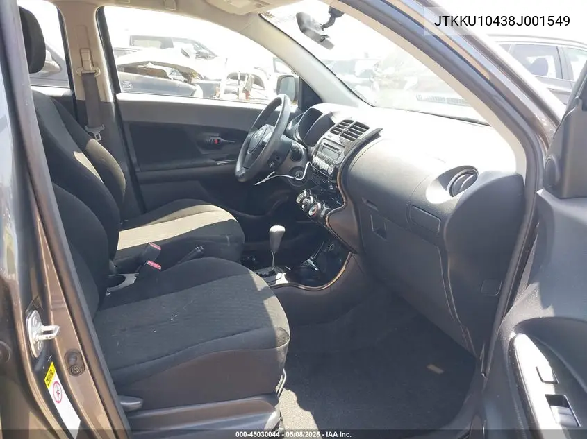 2008 Scion Xd VIN: JTKKU10438J001549 Lot: 45030044