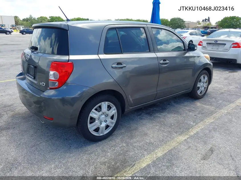 2008 Scion Xd VIN: JTKKU10468J023416 Lot: 45220018