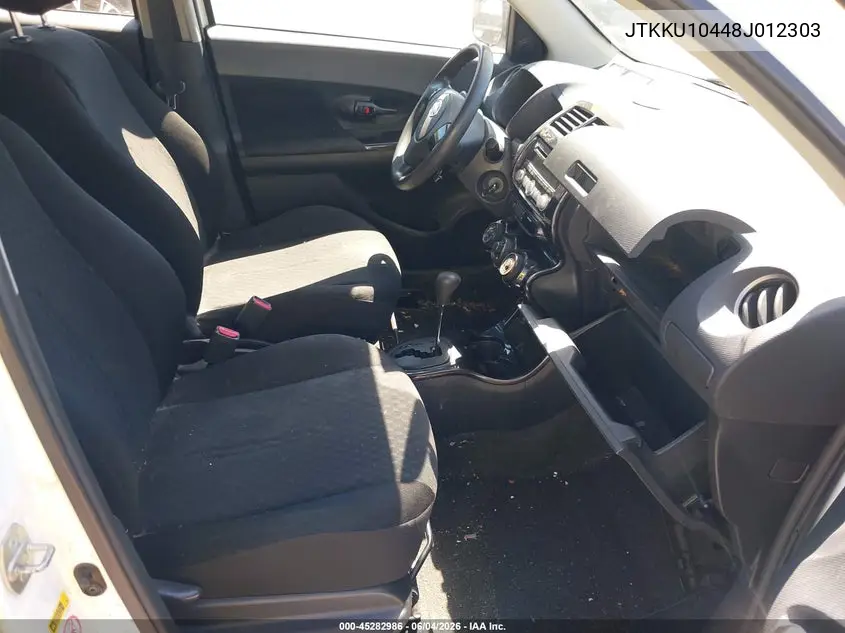 2008 Scion Xd VIN: JTKKU10448J012303 Lot: 45282986