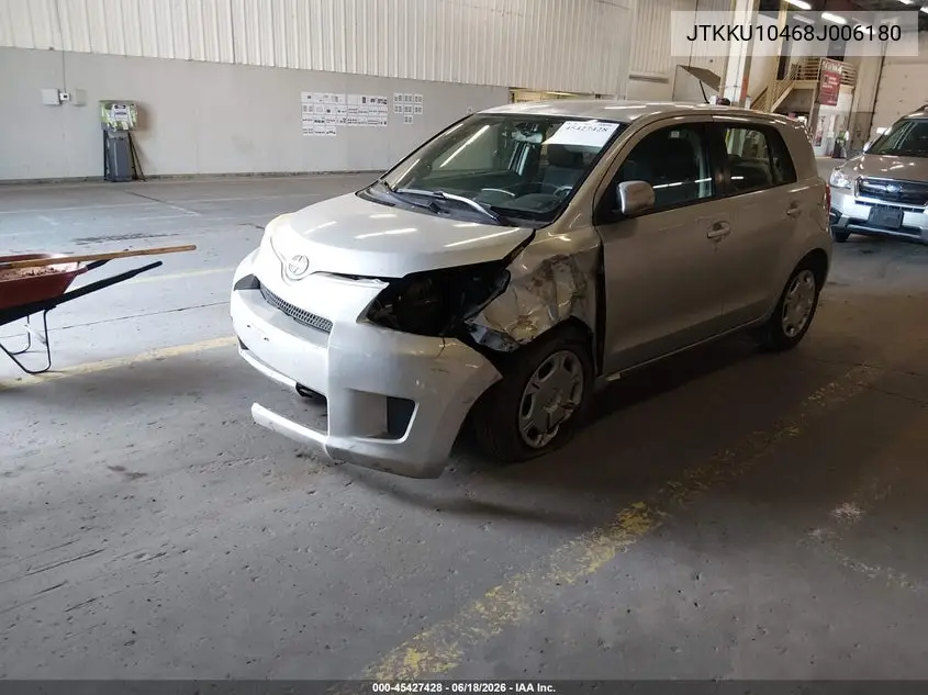 2008 Scion Xd VIN: JTKKU10468J006180 Lot: 45427428