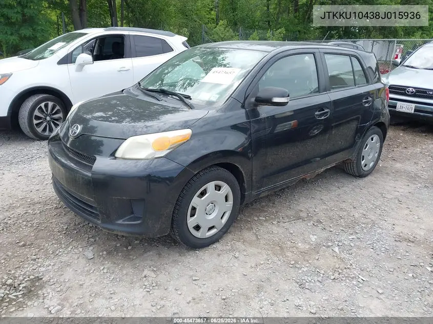 2008 Scion Xd VIN: JTKKU10438J015936 Lot: 45473657
