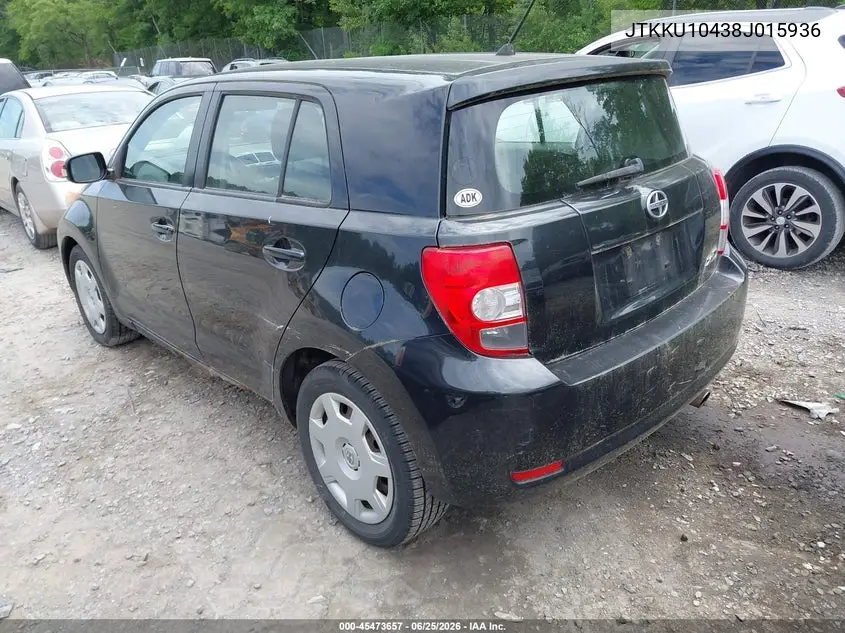2008 Scion Xd VIN: JTKKU10438J015936 Lot: 45473657