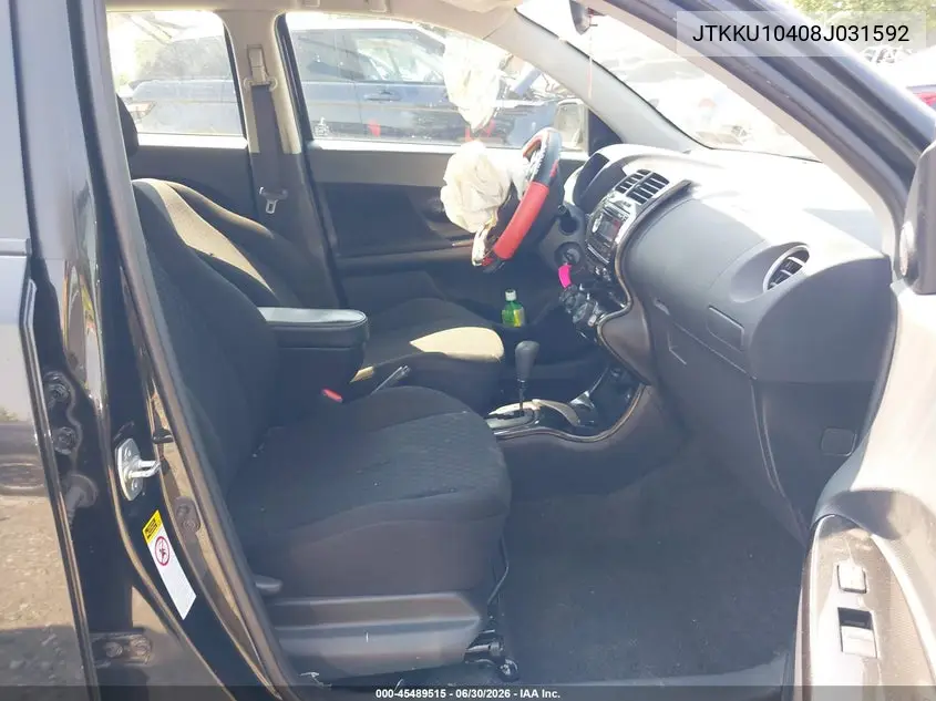 2008 Scion Xd VIN: JTKKU10408J031592 Lot: 45489515