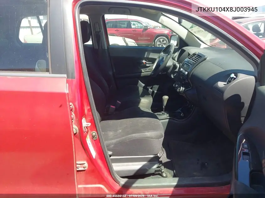 2008 Scion Xd VIN: JTKKU104X8J003945 Lot: 45586158