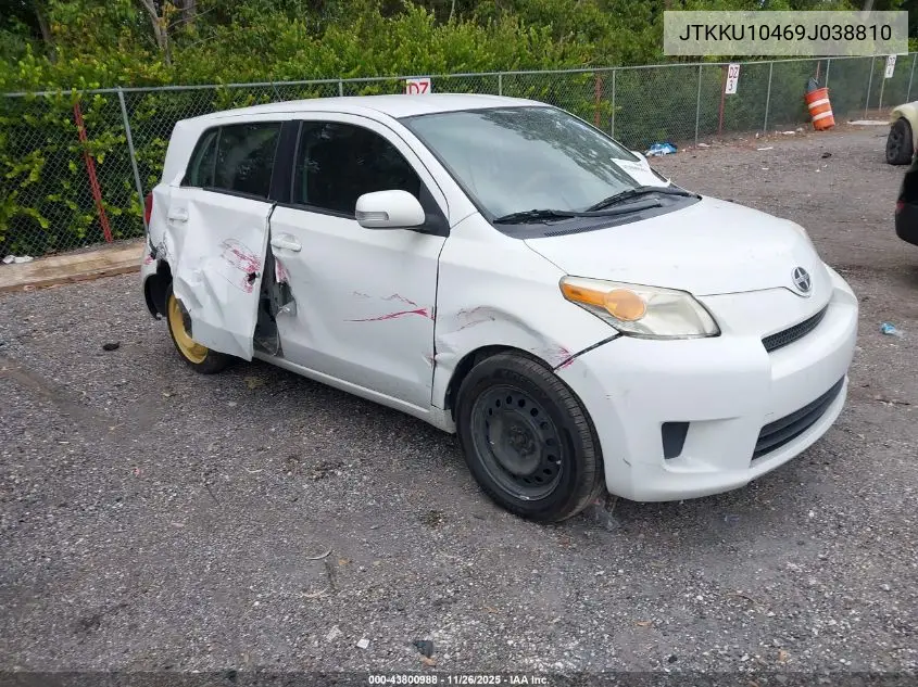 2009 Scion Xd VIN: JTKKU10469J038810 Lot: 43800988
