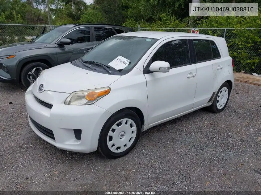 2009 Scion Xd VIN: JTKKU10469J038810 Lot: 43800988