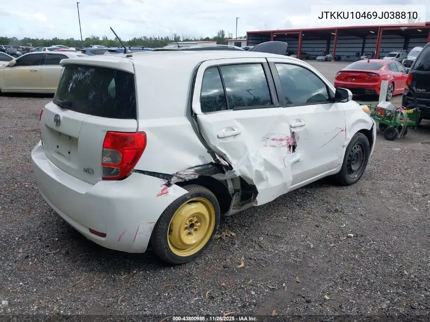 2009 Scion Xd VIN: JTKKU10469J038810 Lot: 43800988