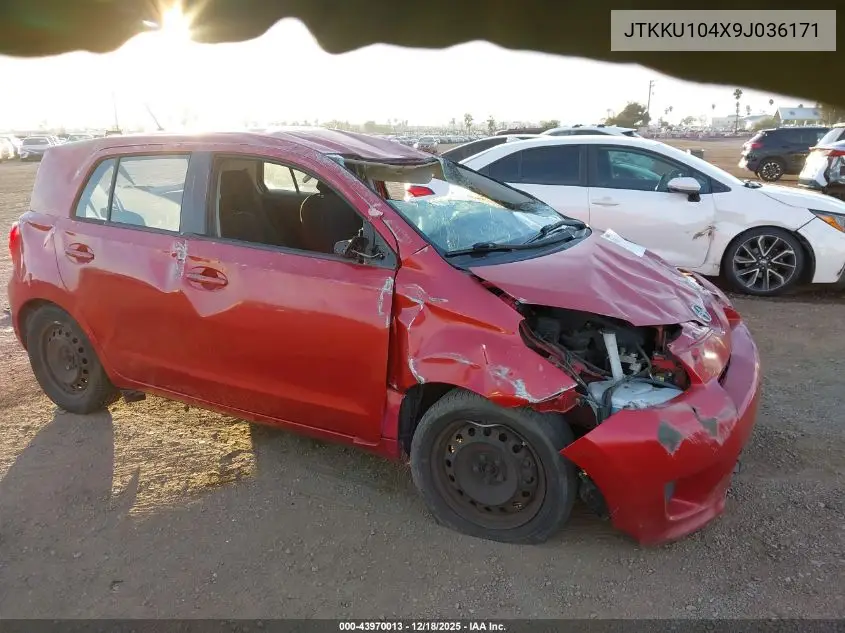 2009 Scion Xd VIN: JTKKU104X9J036171 Lot: 43970013