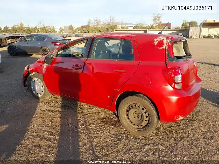 2009 Scion Xd VIN: JTKKU104X9J036171 Lot: 43970013
