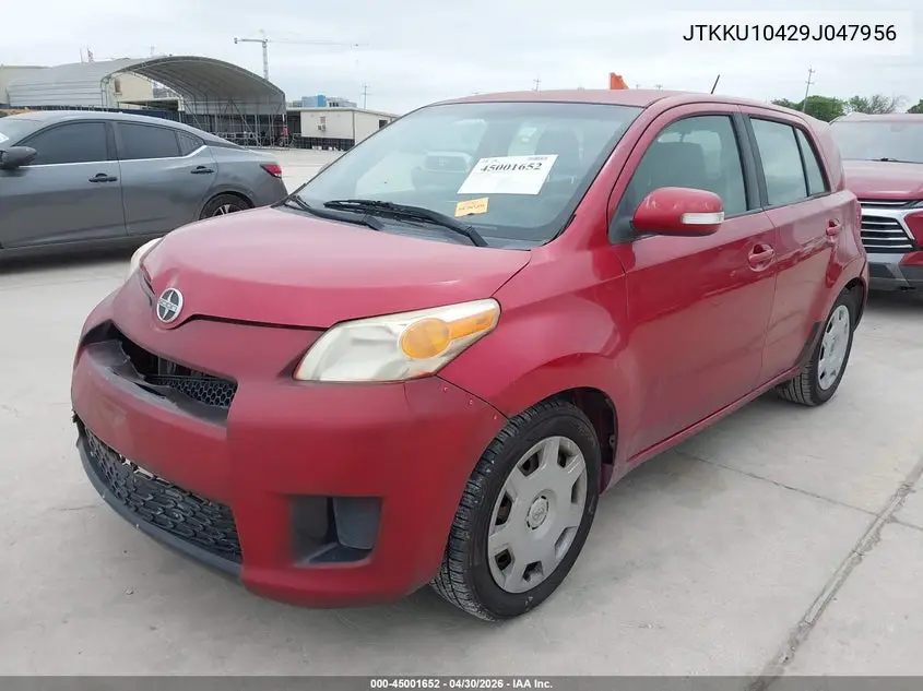 2009 Scion Xd VIN: JTKKU10429J047956 Lot: 45001652