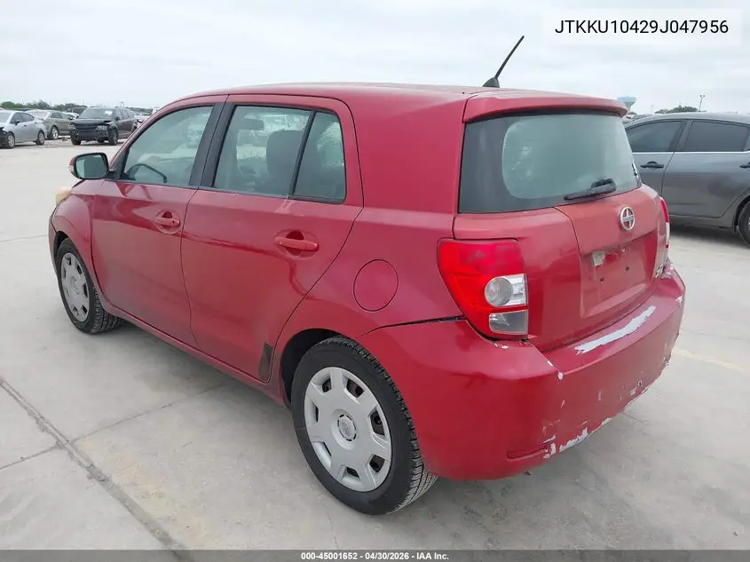 2009 Scion Xd VIN: JTKKU10429J047956 Lot: 45001652