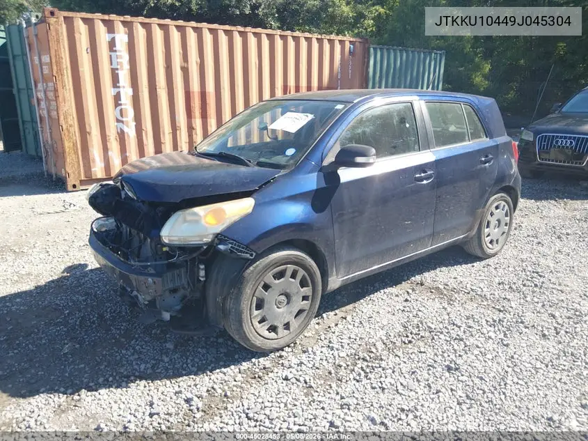 2009 Scion Xd VIN: JTKKU10449J045304 Lot: 45028453