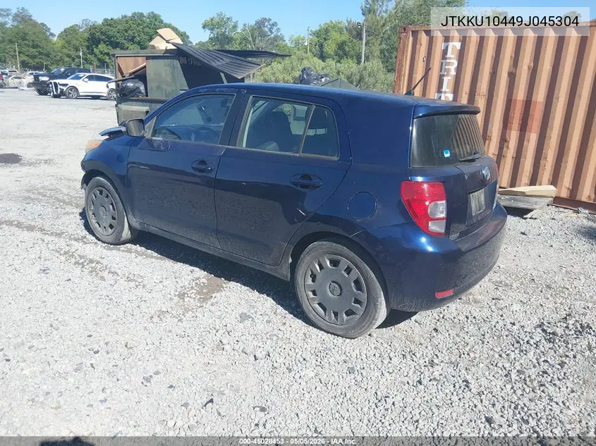 2009 Scion Xd VIN: JTKKU10449J045304 Lot: 45028453
