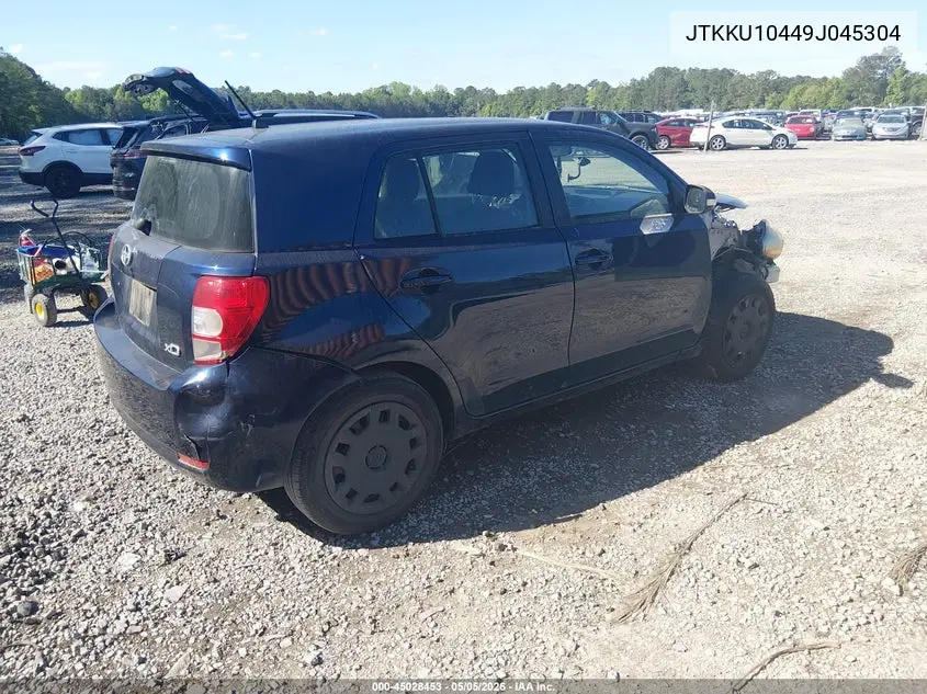 2009 Scion Xd VIN: JTKKU10449J045304 Lot: 45028453