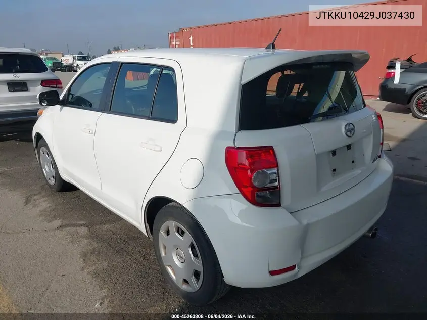 2009 Scion Xd VIN: JTKKU10429J037430 Lot: 45263808