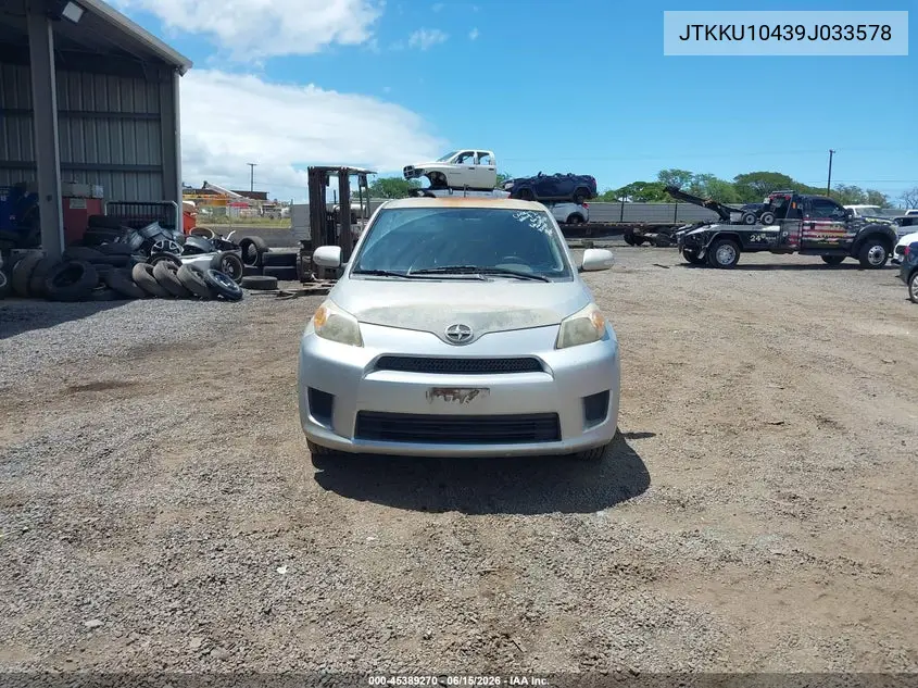 2009 Scion Xd VIN: JTKKU10439J033578 Lot: 45389270
