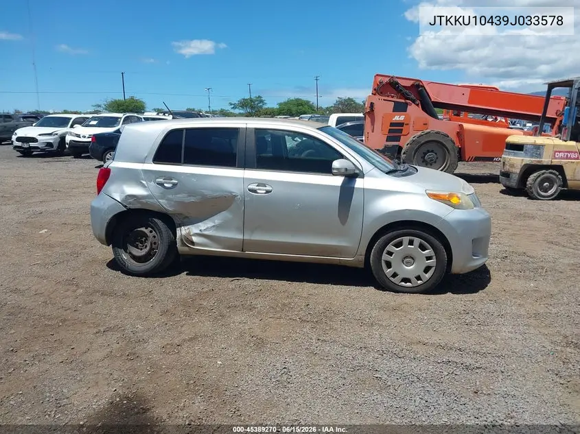 2009 Scion Xd VIN: JTKKU10439J033578 Lot: 45389270