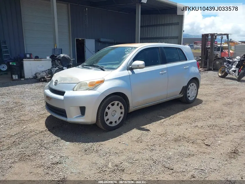 2009 Scion Xd VIN: JTKKU10439J033578 Lot: 45389270