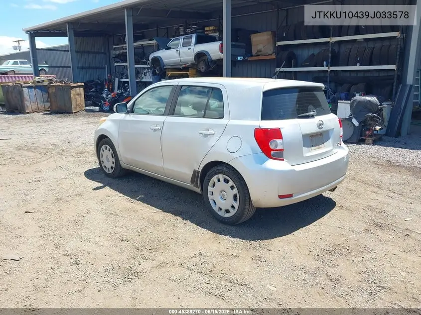 2009 Scion Xd VIN: JTKKU10439J033578 Lot: 45389270