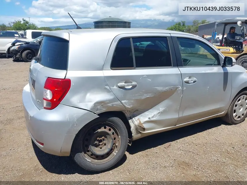 2009 Scion Xd VIN: JTKKU10439J033578 Lot: 45389270