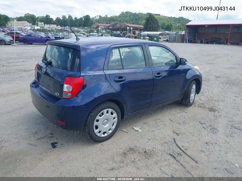 2009 Scion Xd VIN: JTKKU10499J043144 Lot: 45477388