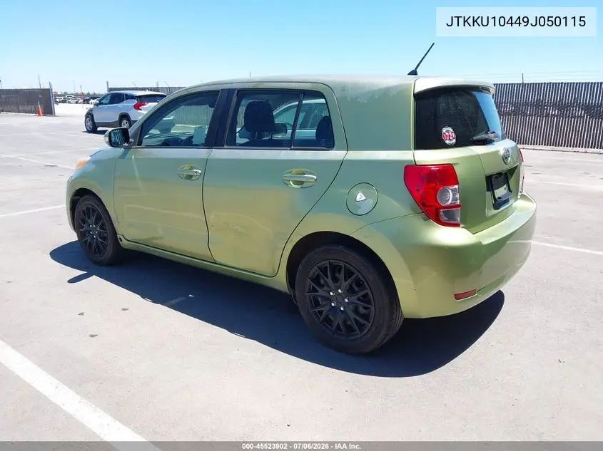 2009 Scion Xd VIN: JTKKU10449J050115 Lot: 45523902