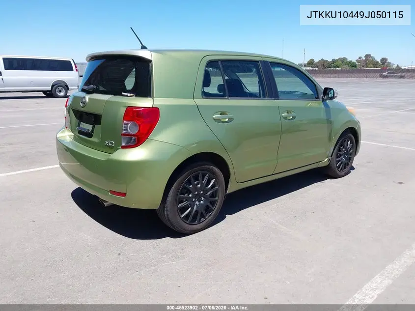 2009 Scion Xd VIN: JTKKU10449J050115 Lot: 45523902