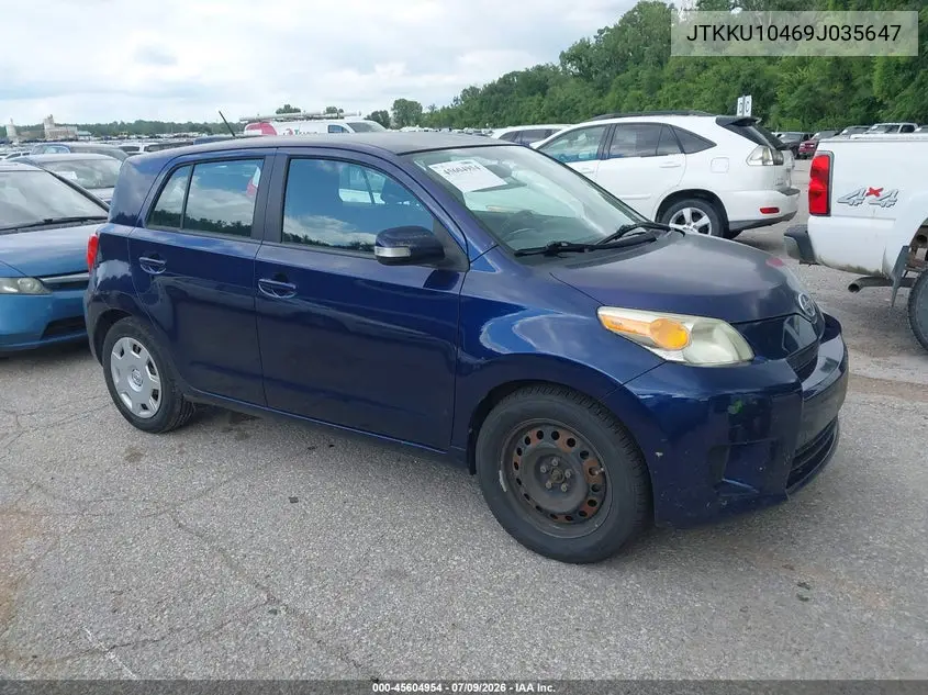 2009 Scion Xd VIN: JTKKU10469J035647 Lot: 45604954
