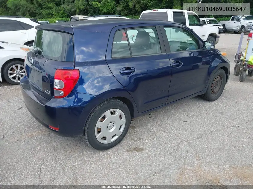 2009 Scion Xd VIN: JTKKU10469J035647 Lot: 45604954