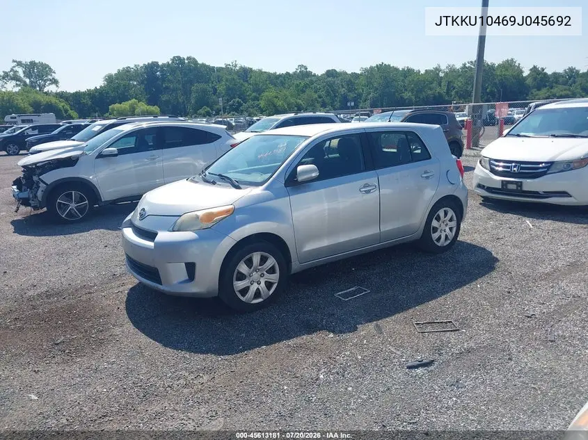 2009 Scion Xd VIN: JTKKU10469J045692 Lot: 45613181