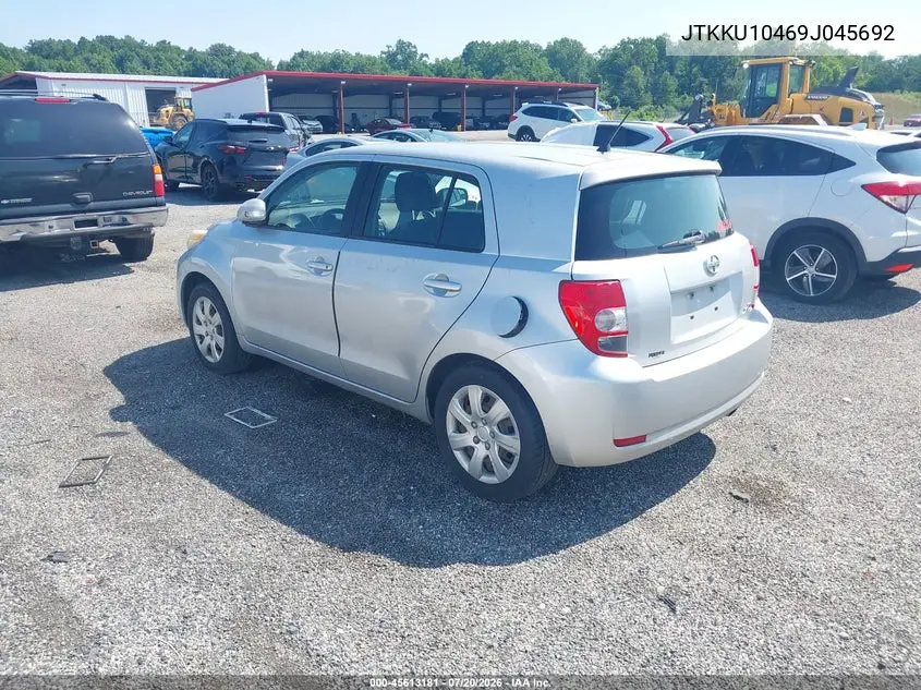 2009 Scion Xd VIN: JTKKU10469J045692 Lot: 45613181