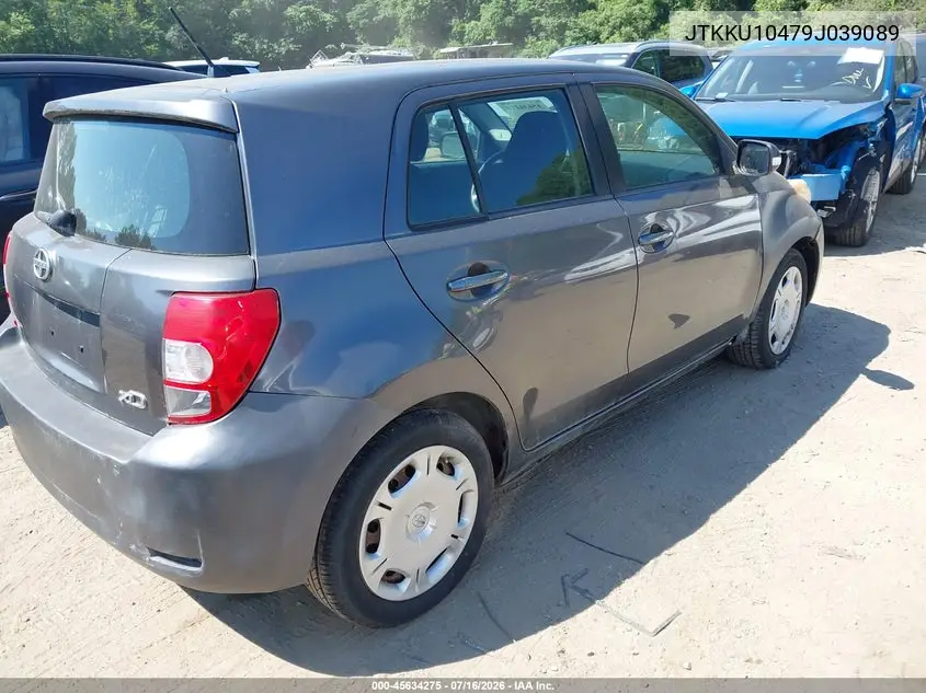 2009 Scion Xd VIN: JTKKU10479J039089 Lot: 45634275