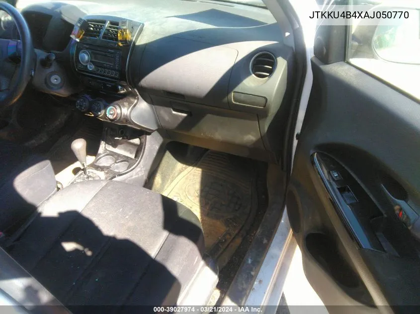 2010 Scion Xd VIN: JTKKU4B4XAJ050770 Lot: 39027974