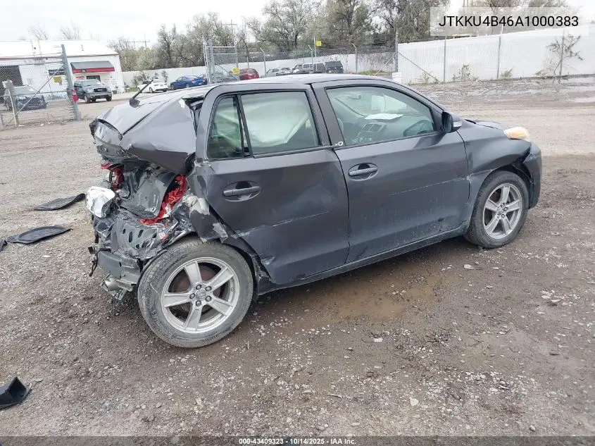 2010 Scion Xd VIN: JTKKU4B46A1000383 Lot: 43409323