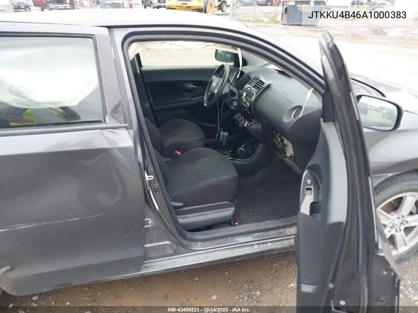 2010 Scion Xd VIN: JTKKU4B46A1000383 Lot: 43409323