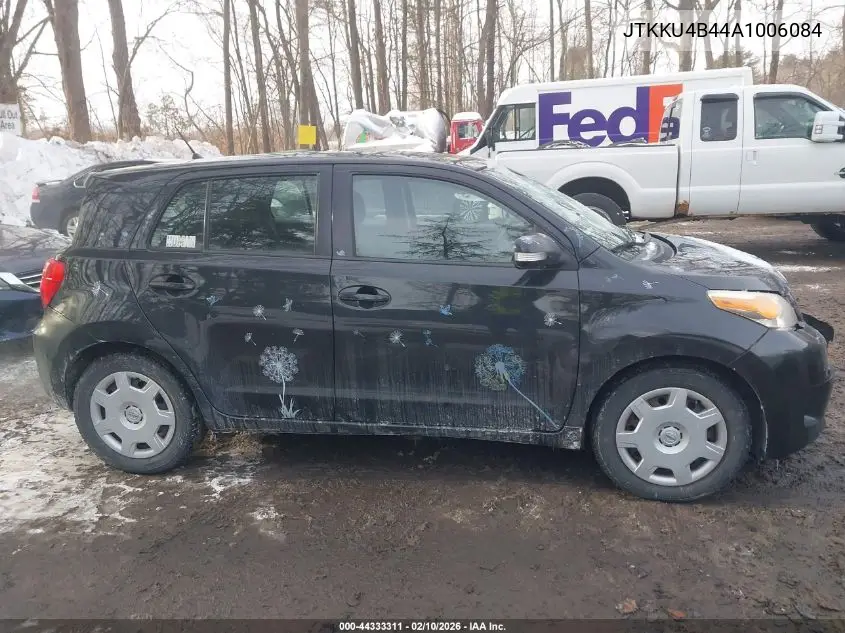2010 Scion Xd VIN: JTKKU4B44A1006084 Lot: 44333311