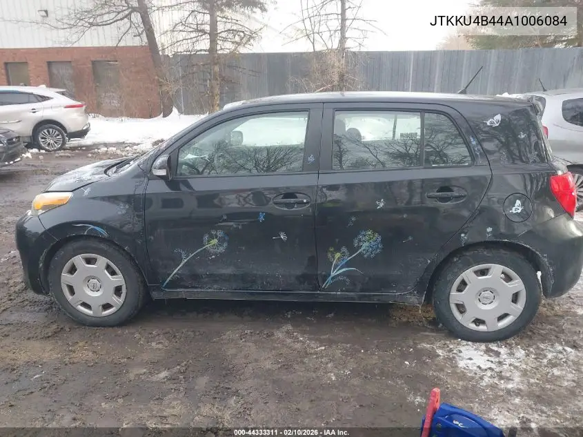 2010 Scion Xd VIN: JTKKU4B44A1006084 Lot: 44333311