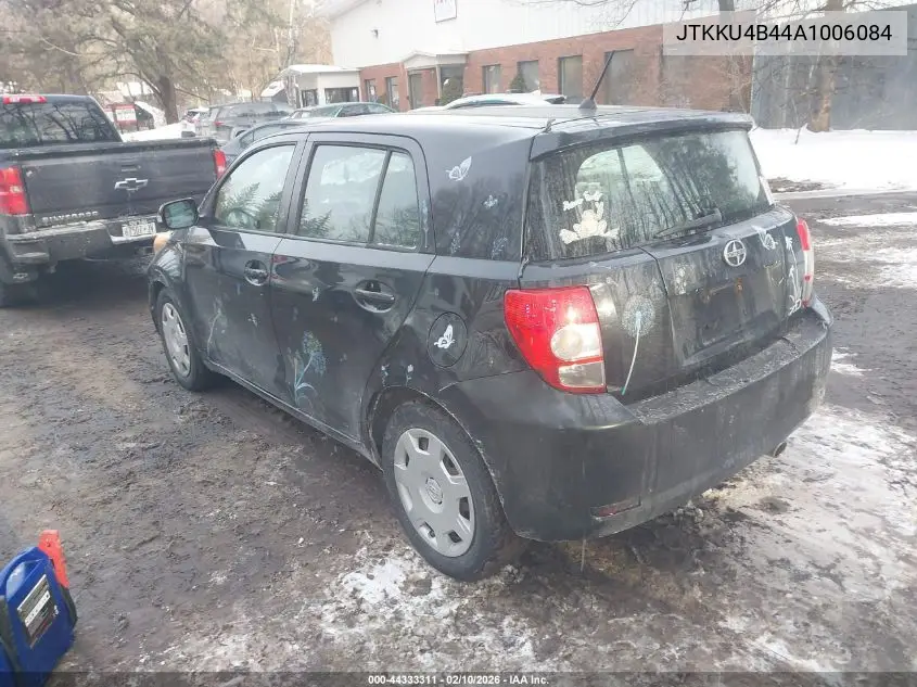 2010 Scion Xd VIN: JTKKU4B44A1006084 Lot: 44333311