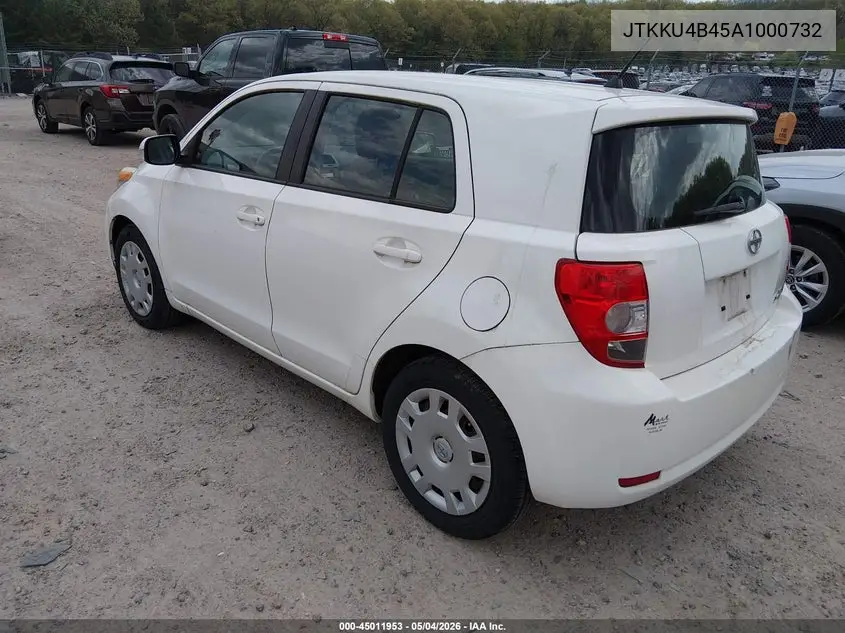 2010 Scion Xd VIN: JTKKU4B45A1000732 Lot: 45011953