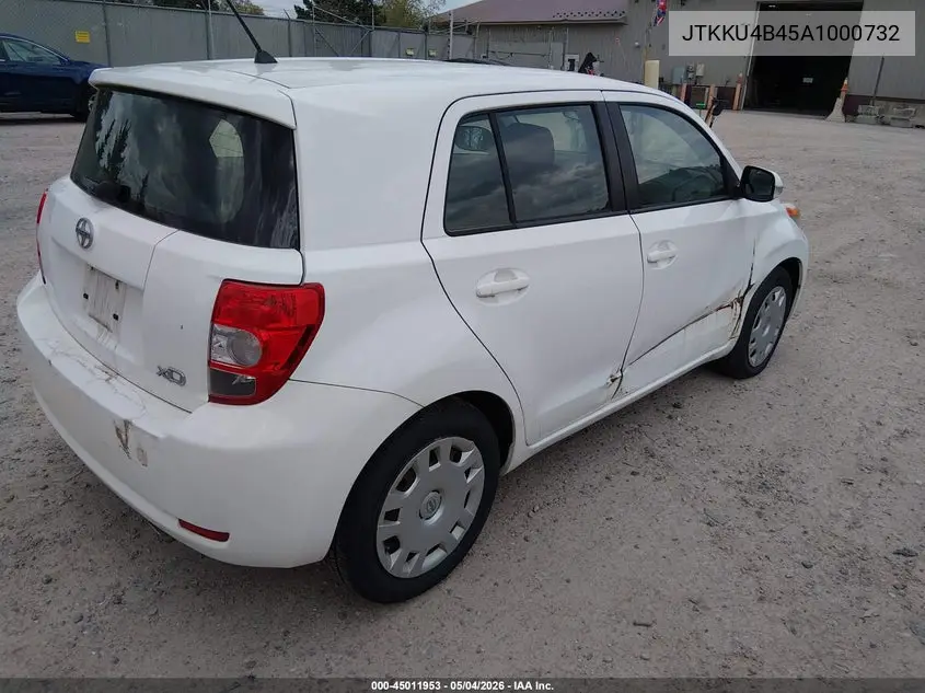 2010 Scion Xd VIN: JTKKU4B45A1000732 Lot: 45011953