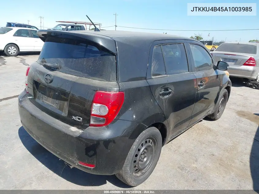 2010 Scion Xd VIN: JTKKU4B45A1003985 Lot: 45090876