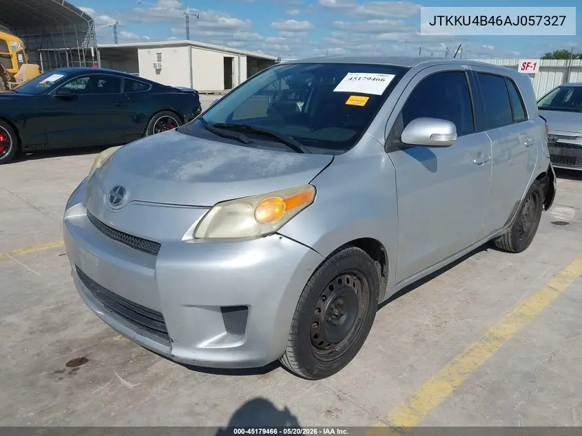 2010 Scion Xd VIN: JTKKU4B46AJ057327 Lot: 45179466